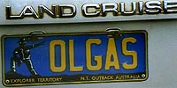 Autokennzeichen "Olgas"