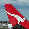 Flugzeugheckflosse - Sydney Airport