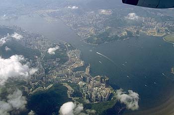 Luftaufnahme Hongkong