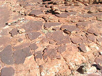 Verwitterung Sandsteins im Kings Canyon