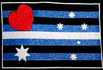 Australische Lederflagge