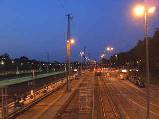 Bahnhof Berlin Wannsee (Nachtaufnahme)