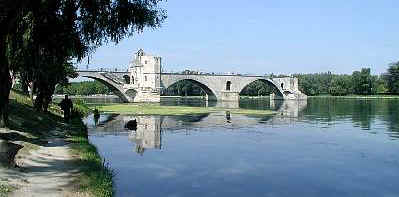 Die Brücke in Avignon: Pont St. Bénézet