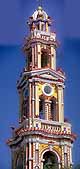 Turm der Kirche des Klosters Panormitis auf Symi
