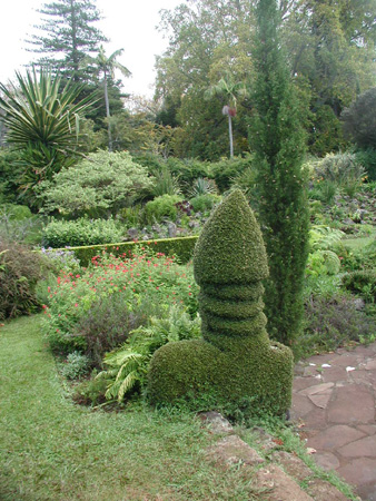 Gartenkunst in Blandy's Garten